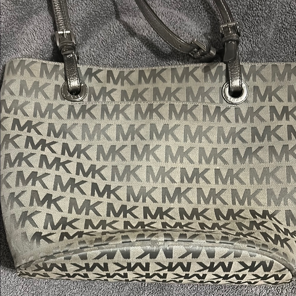 Michael Kors Gray Tote Bag